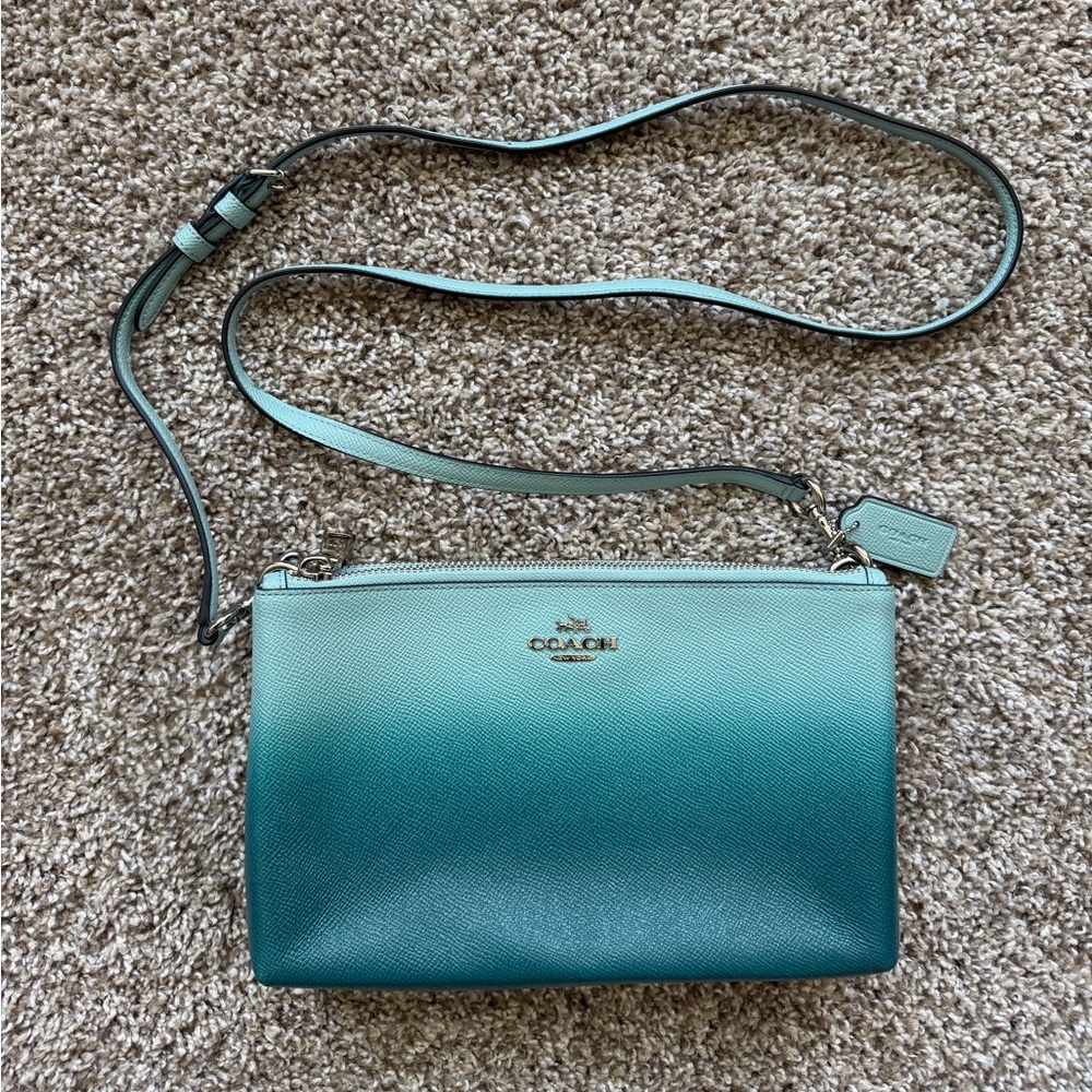 Coach Gradient Blue Crossbody Bag